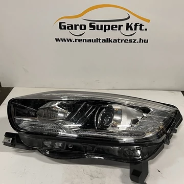 Renault Scenic IV bontott használt bal első fényszóró H7/H7 + nappali LED menetfény 2016-tól 260606727R