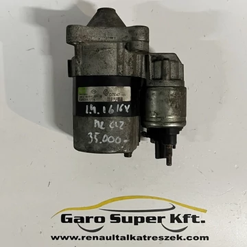 Dacia Duster 1.6 16V bontott felújított önindító, indítómotor 2010-2018-ig 8200266777