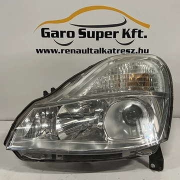 Renault Modus bontott használt bal első fényszóró 2007-2012-ig 8200658385