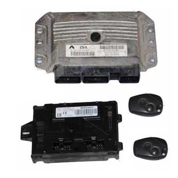 Dacia Logan II 1.2 16V bontott motorvezérlő computer szett 2012-től 237103317R