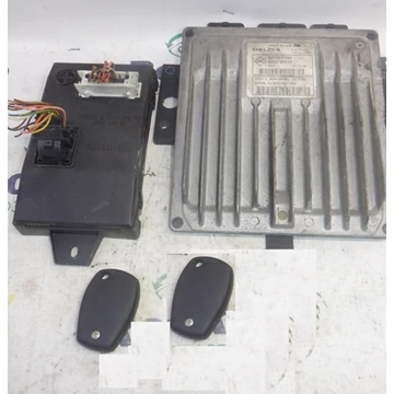 Dacia Sandero I 1.5dci bontott motorvezérlő computer szett DELPHI 2008-2012-ig 8200911568