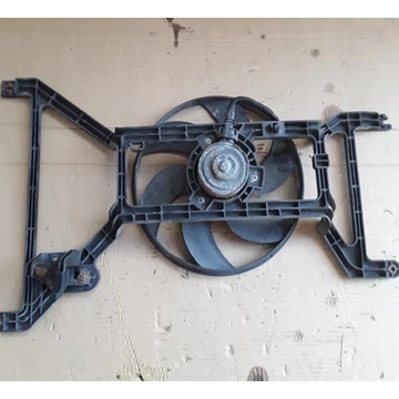 Dacia Logan I bontott használt hűtőventilátor keret motorral 2005-2012-ig 8200582028, Dacia bontott hűtőventilátor