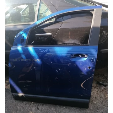 Dacia Lodgy/Dokker bontott használt bal első beszálló ajtó szerelvények nélkül 2012-től Dacia Lodgy/Dokker bontott használt bal első beszálló ajtó szerelvények nélkül 2012-től