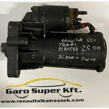 Renault Master II 2.5dci G9U650 felújított önindító, indítómotor 2006-2010-ig 31834252
