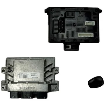 Renault Modus 1.2 16V bontott használt motorvezérlő computer szett 2004-től SIEMENS SIRIUS 32 8200414422