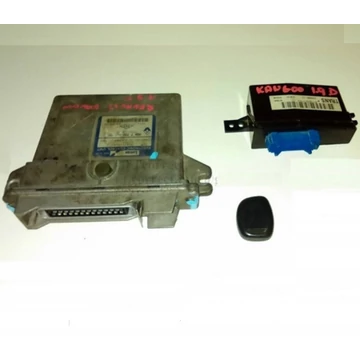 Renault Kangoo I 1.9d bontott motorvezérlő computer szett LUCAS 1997-2001-ig 7700104956