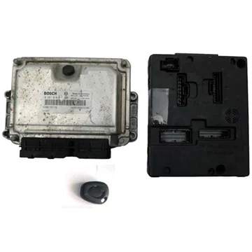 Renault Megane I 1.9dti bontott használt motorvezérlő computer szett BOSCH 1999-2002-ig 8200199726