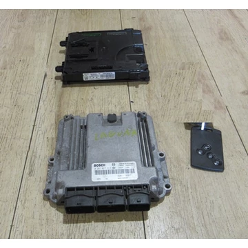 Renault Laguna III 2.0dci bontott motorvezérlő computer szett BOSCH 2007-2015-ig 8201119647