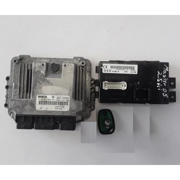 Renault Master II 2.5dci bontott motorvezérlő computer szett BOSCH 2000-2010-ig 8200311550