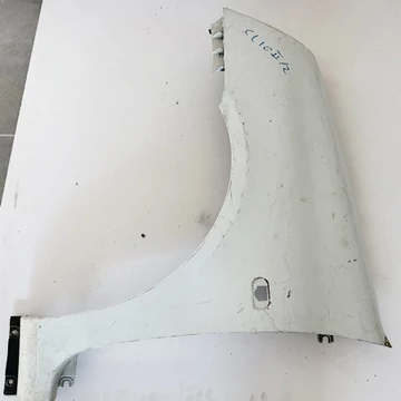 Renault Clio II bontott használt bal első sárvédő fehér 2001-2006-ig