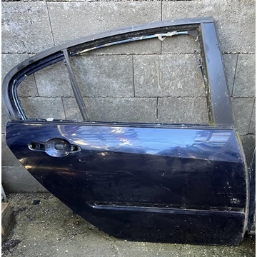 Renault Laguna III 5 ajtós bontott használt jobb hátsó ajtó kék PICI KARC 2007-2015-ig