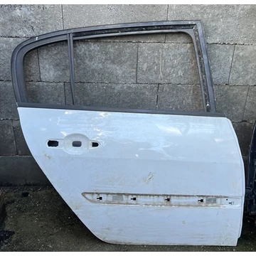 Renault Megane II Sedan bontott használt jobb hátsó ajtó fehér 2002-2008-ig