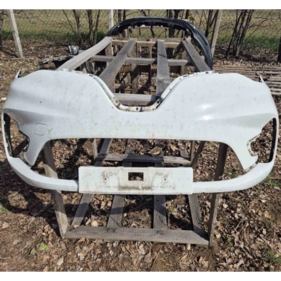 Renault Zoe FACELIFT utáni bontott használt első lökhárító fehér 2019-től 2217036X