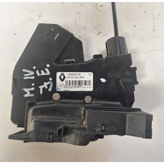 Renault Megane IV 5 ajtós bontott használt jobb első ajtózár 4PIN 2015-2021-ig 805020256R