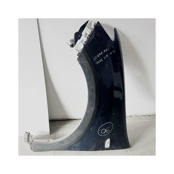 Dacia Logan MCV II/Sandero II bontott használt kék sárvédő első bal oldal KICSIT KARCOS 2016-2021-ig