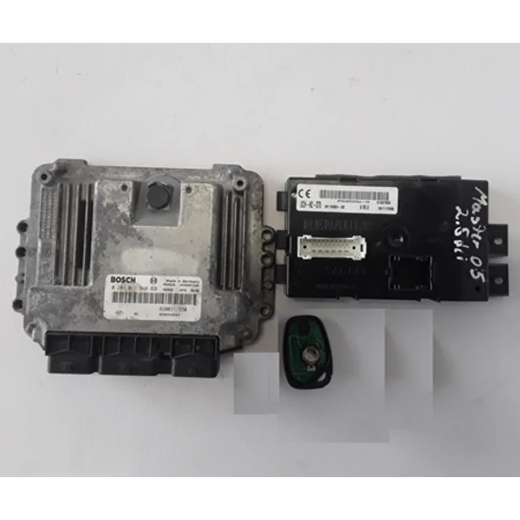Renault Master II 2.5dci bontott motorvezérlő computer szett BOSCH 2000-2010-ig 8200311550