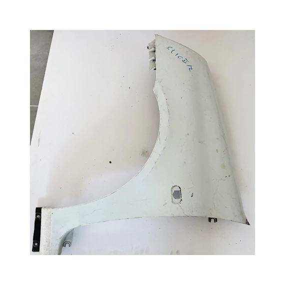Renault Clio II bontott használt bal első sárvédő fehér 2001-2006-ig