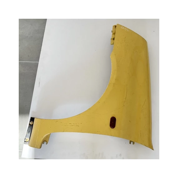 Renault Clio II bontott használt bal első sárvédő sárga 2001-2006-ig