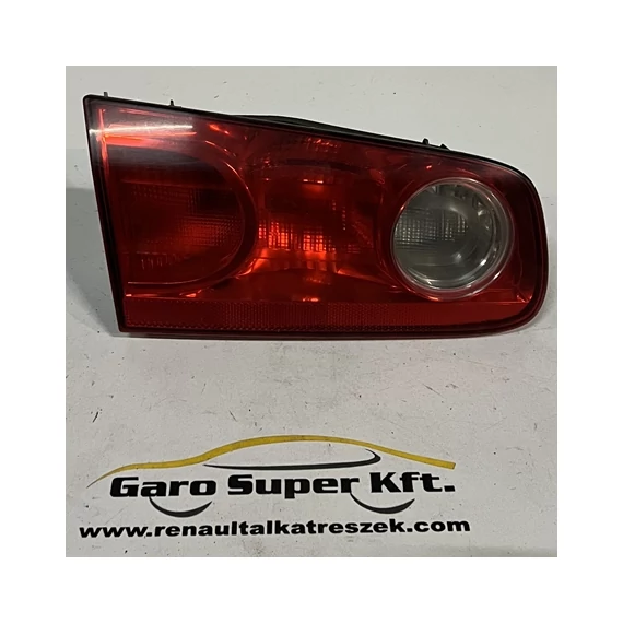 Renault Laguna II bontott használt bal belső hátsó lámpa 2005-2007-ig