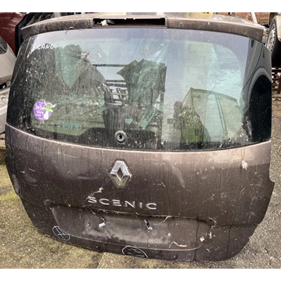 Renault Scenic III GRAND bontott használt csomagtérajtó (Részeivel) PICI SÉRÜLÉSEK 2009-2016-ig