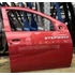 Kép 1/3 - Dacia Sandero I bontott használt jobb első ajtó bordó KICSI SÉRÜLÉS 2008-2012-ig